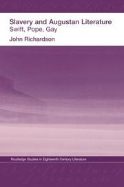 Slavery and Augustan literature by J. A. Richardson