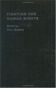 Cover of: Fighting for Human Rights by Paul Gready