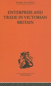 Cover of: Enterprise and Trade in Victorian Britain