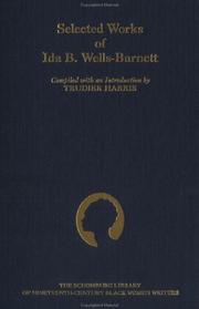 Cover of: Selected works of Ida B. Wells-Barnett