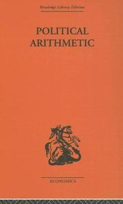 Cover of: Political Arithmetic by L. Hogben