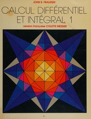 Cover of: Calcul Differentiel Et Integral 1[-2] by John B. Fraleigh