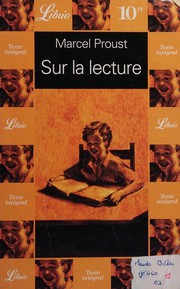 Cover of: Sur la lecture by Marcel Proust
