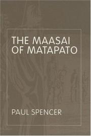 Cover of: The Maasai of Matapato: A Study of Rituals of Rebellion (Routledge Classic Ethnographies)