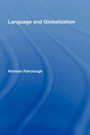 Cover of: Language and Globalization by N. Fairclough