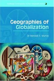 Cover of: Geographies of globalization