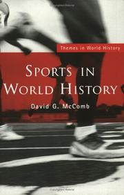 Cover of: Sports in world history by David G. McComb