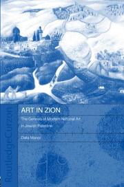 Cover of: Art in Zion by Dalia Manor, Dalia Manor