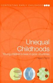 Unequal childhoods by Helen Penn, HELEN PENN