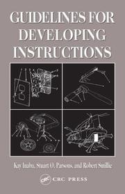 Cover of: Guidelines for Developing Instructions | Kay Inaba