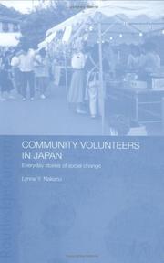 Cover of: Community volunteers in Japan: everyday stories of social change