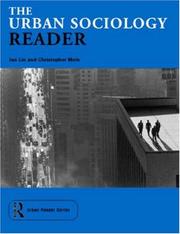 Cover of: The Urban Sociology Reader by edited by Jan Lin and Christopher Mele.