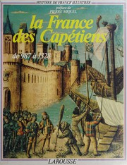 Cover of: La France des Capétiens, 987-1328