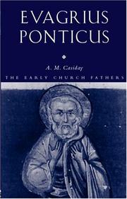 Cover of: EVAGRUIS PONTICUS (Early Church Fathers)