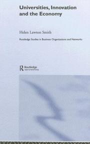 Cover of: Universities & the Economy (Routledge Studies in Business Organization and Networks)
