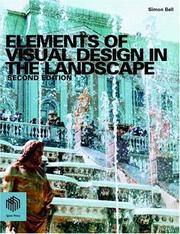 Cover of: Elements of visual design in the landscape