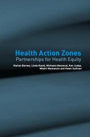 Cover of: Health Action Zones  Partnerships for Health Equity by Marian Barnes