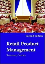 Retail product management by Rosemary Varley