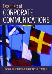Cover of: Essentials of Corporate Communication by Cees Van Riel