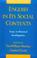 Cover of: English in its social contexts