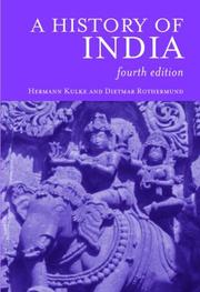 Cover of: A history of India by Hermann Kulke