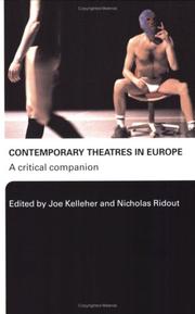 Cover of: Contemporary theatres in Europe by edited by Joe Kelleher and Nick Ridout.