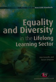Cover of: Equality and diversity in the lifelong learning sector