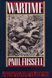 Cover of: Wartime by Paul Fussell