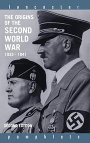 Cover of: The Origins of the Second World War 1933-1941 (Lancaster Pamphlets) by Ruth Henig