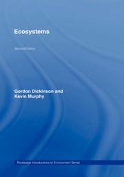 Cover of: ECOSYSTEMS (Routledge Introductions to Environment) | G. Dickinson