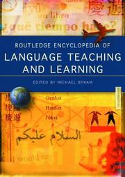 Cover of: Routledge Encyclopedia of Language Teaching and Learning