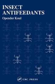 Insect antifeedants by Opender Koul