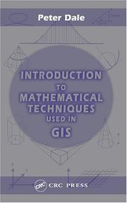 Cover of: Introduction to Mathematical Techniques used in GIS