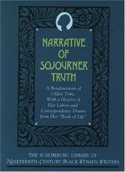 Cover of: Narrative of Sojourner Truth, a bondswoman of olden time by Olive Gilbert