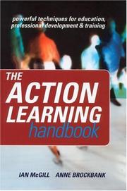 Cover of: The Action Learning Handbook by Anne Brockbank, Anne Brockbank