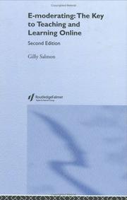 Cover of: E-Moderating by Gilly Salmon