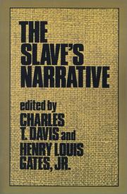 Cover of: The Slave's Narrative by 