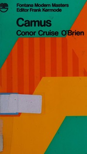 Cover of: Camus. by Conor Cruise O’Brien