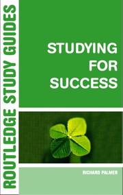 Cover of: Studying for success