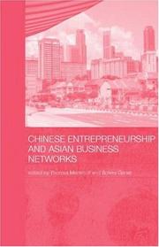 Cover of: Chinese Entrepren & Asian Business Networks - SEA NIP