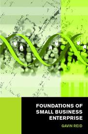 Cover of: Foundations of Small Business Enterprise