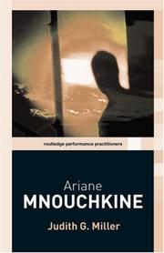 Cover of: Arian Mnouchkine by Judith Graves Miller, Judith Miller