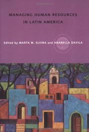 Cover of: Managing human resources in Latin America: an agenda for international leaders