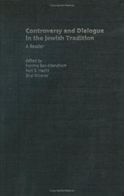 Cover of: Controversy and Dialogue in the Jewish Tradition  A Reader