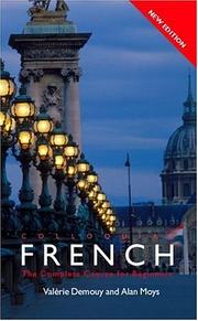 Cover of: Colloquial French  The Complete Course for Beginners