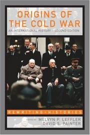 Cover of: The Origins of the Cold War by Melvyn Leffler