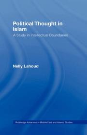 Cover of: Political thought in Islam: a study in intellectual boundaries