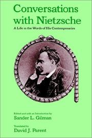 Cover of: Conversations with Nietzsche by 