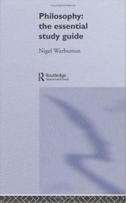 Cover of: Philosophy by Nigel Warburton