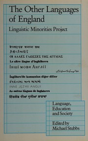 Cover of: The Other languages of England